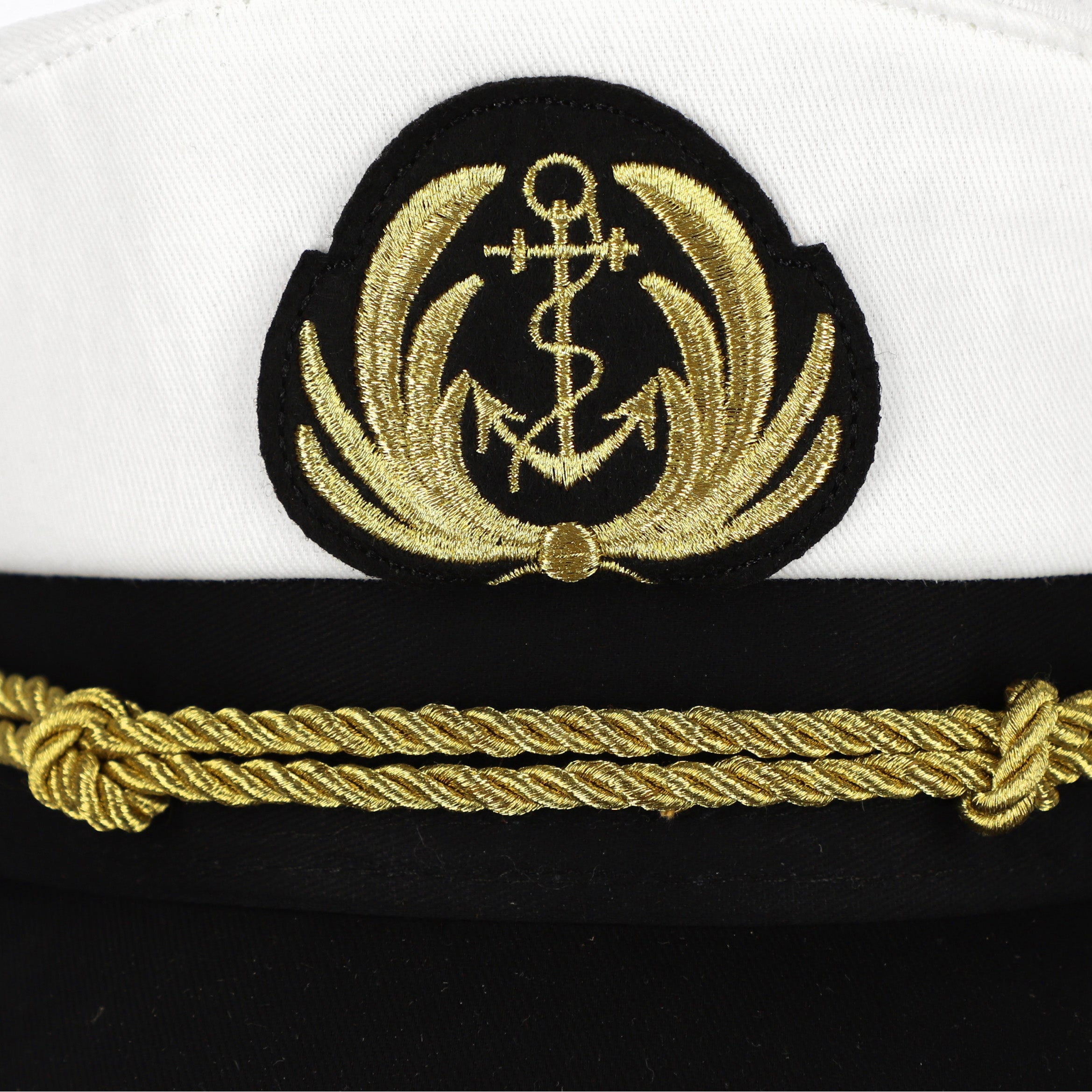 Chapeau de capitaine - BasicLine blanc / Taille 55 - 62