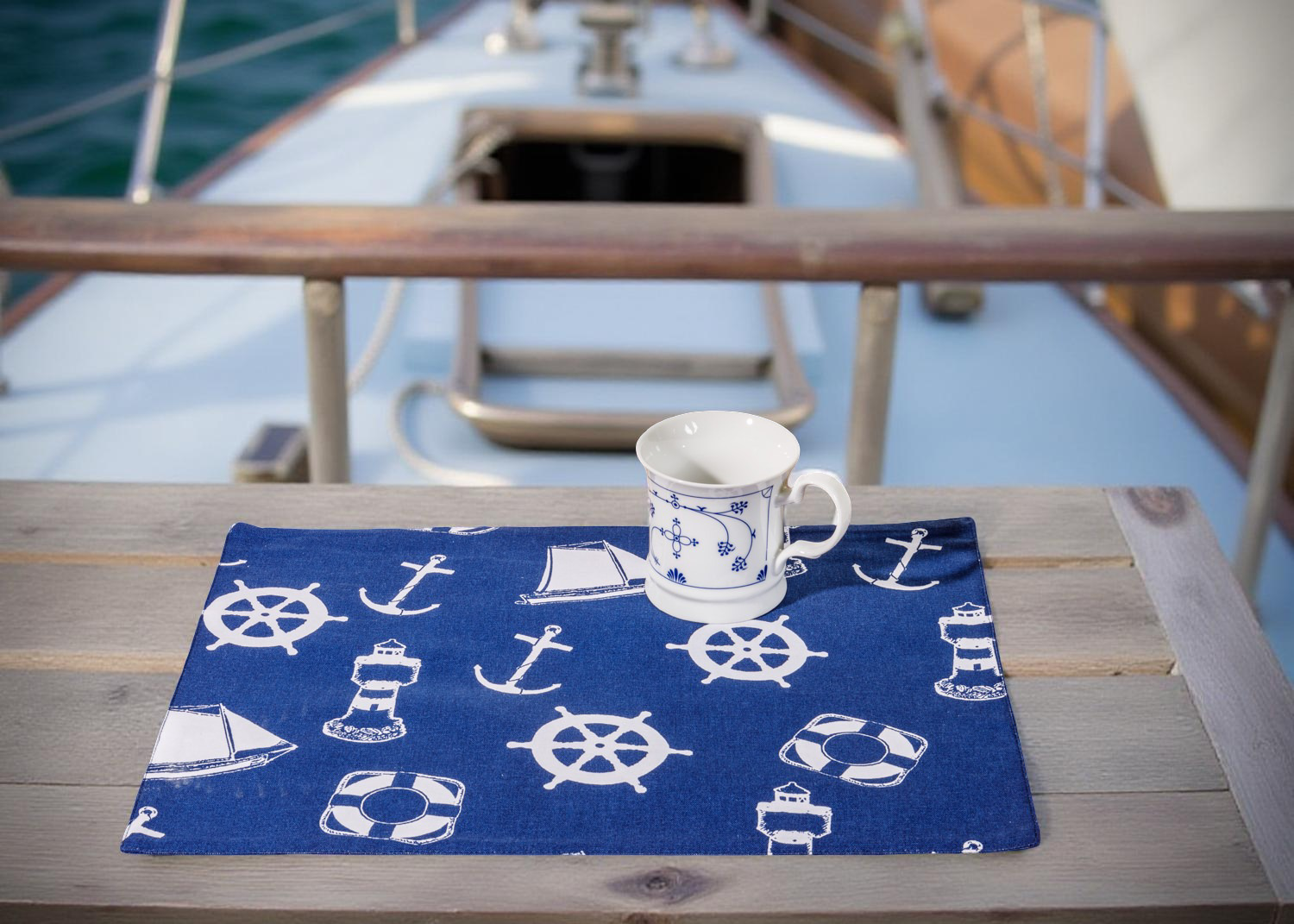 Tischset - Maritim / 4 - teilig