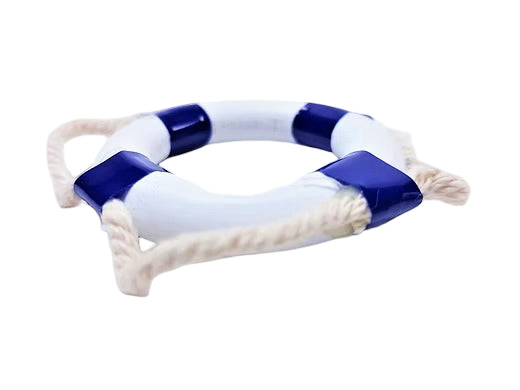 Rettungsring Holz Ø 5cm / mit Randleine