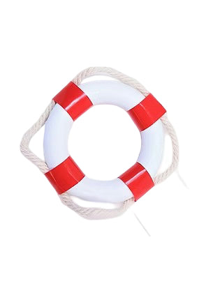 Rettungsring Holz Ø 5cm / mit Randleine