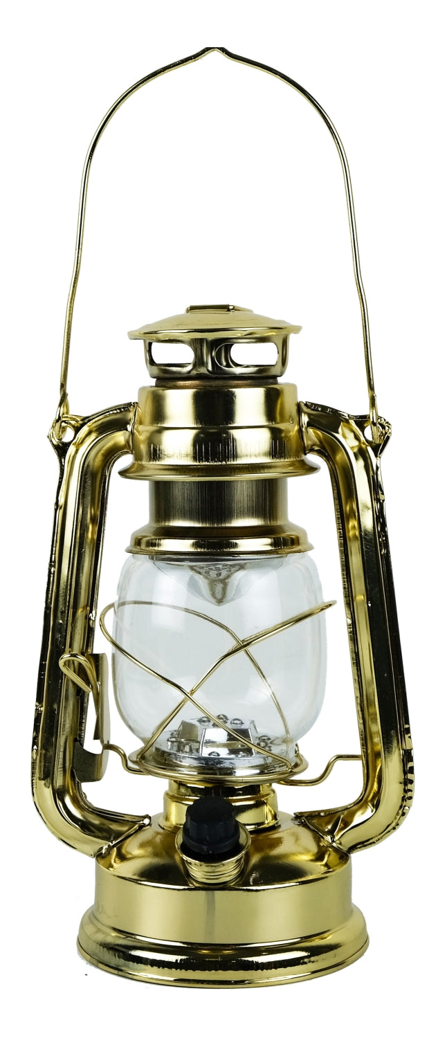 Sturmlaterne LED (Batterien) / Metall 24,5cm