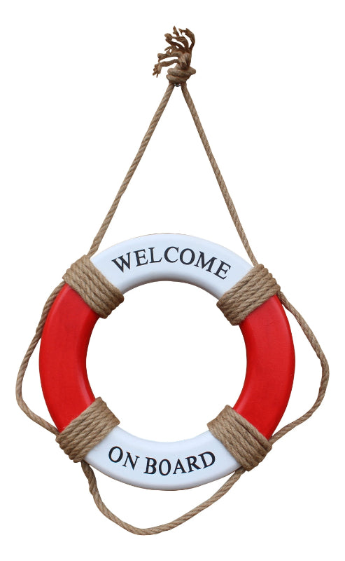 Rettungsring - Deko Ø 23cm & Ø 35cm / Welcome on Board - SMA NAUTIC PRODUCTS