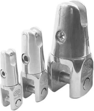 Ketten - Anker Verbindung mit Wirbel / Inox