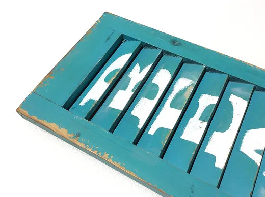 Lamellen - Fenstertür BEACH / 61cm x 22cm - SMA NAUTIC PRODUCTS