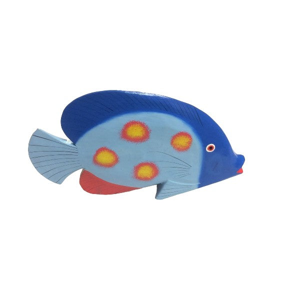 Tropischer Fisch Deko aus Holz 30cm - SMA NAUTIC PRODUCTS