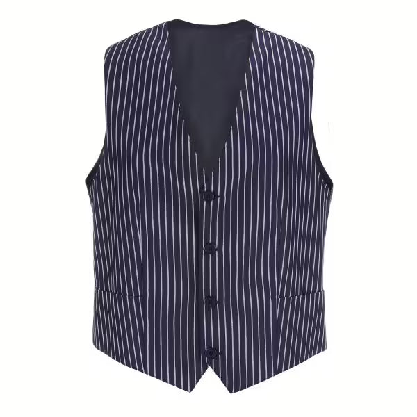 Weste Nautic blau - weiss gestreift / für Damen