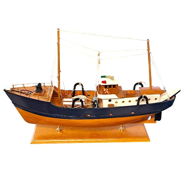 Deko - Fischkutter aus Holz / 67cm - SMA NAUTIC PRODUCTS