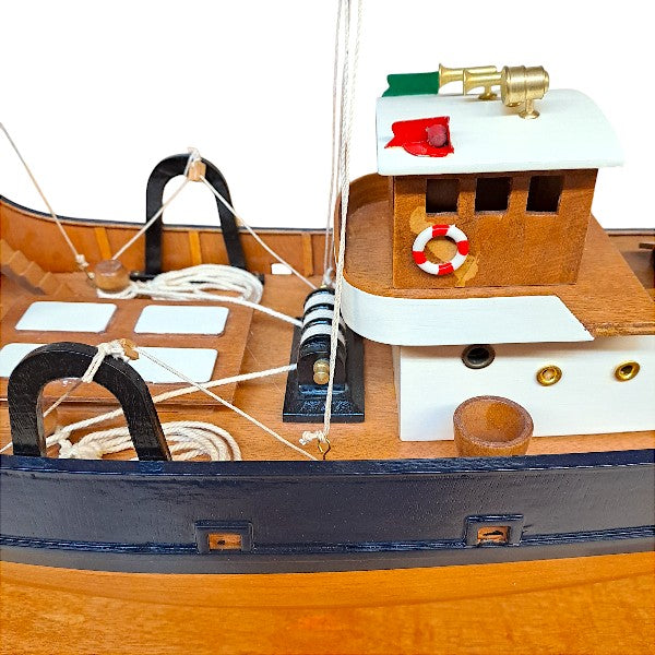 Deko - Fischkutter aus Holz / 67cm - SMA NAUTIC PRODUCTS