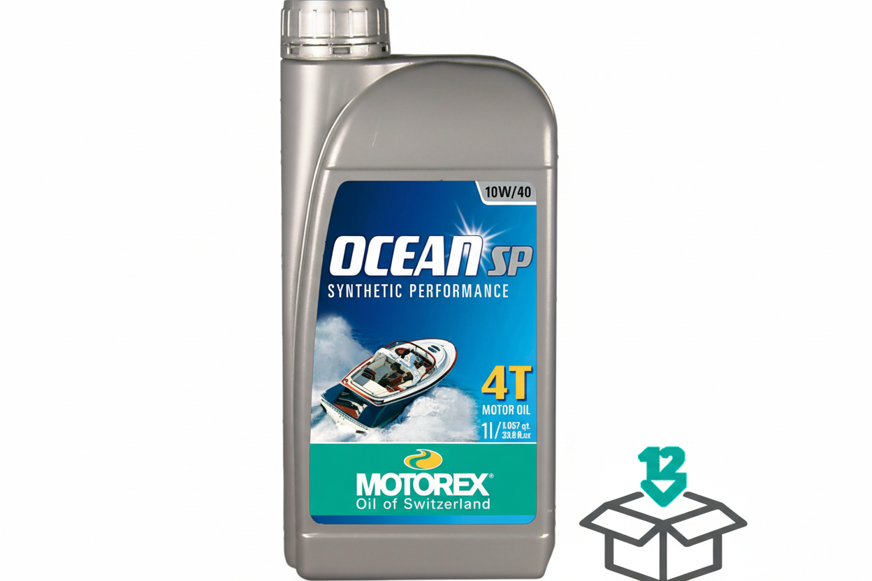 Motorex OCEAN SP 4T 10W/40 / 12 x 1 Liter - SMA NAUTIC PRODUCTS