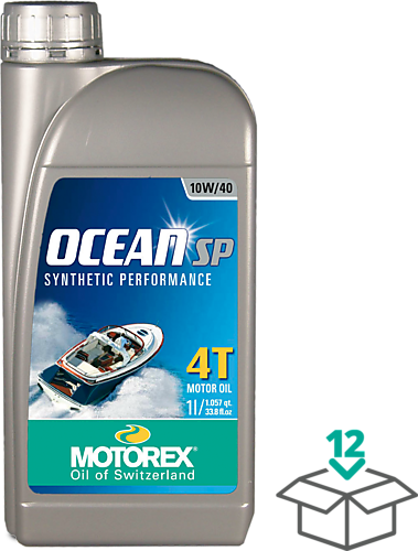 Motorex OCEAN SP 4T 10W/40 / 12 x 1 Liter