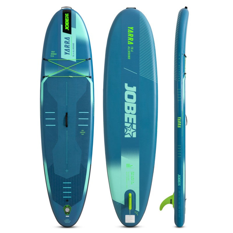 Jobe Aero Yarra SUP Board 10.6 Paket Stahl Blau - SMA NAUTIC PRODUCTS