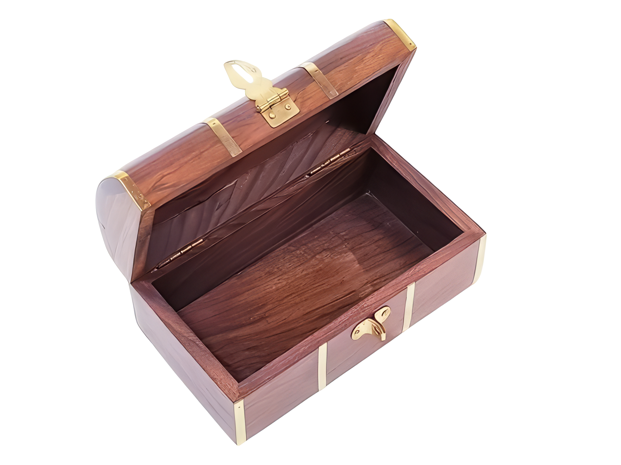 Spardose - Schatztruhe 14cm / mit kleinem Schloß & 2 Schlüsseln