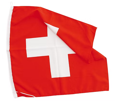 Bootsflagge - Schweiz / in 2 Grössen