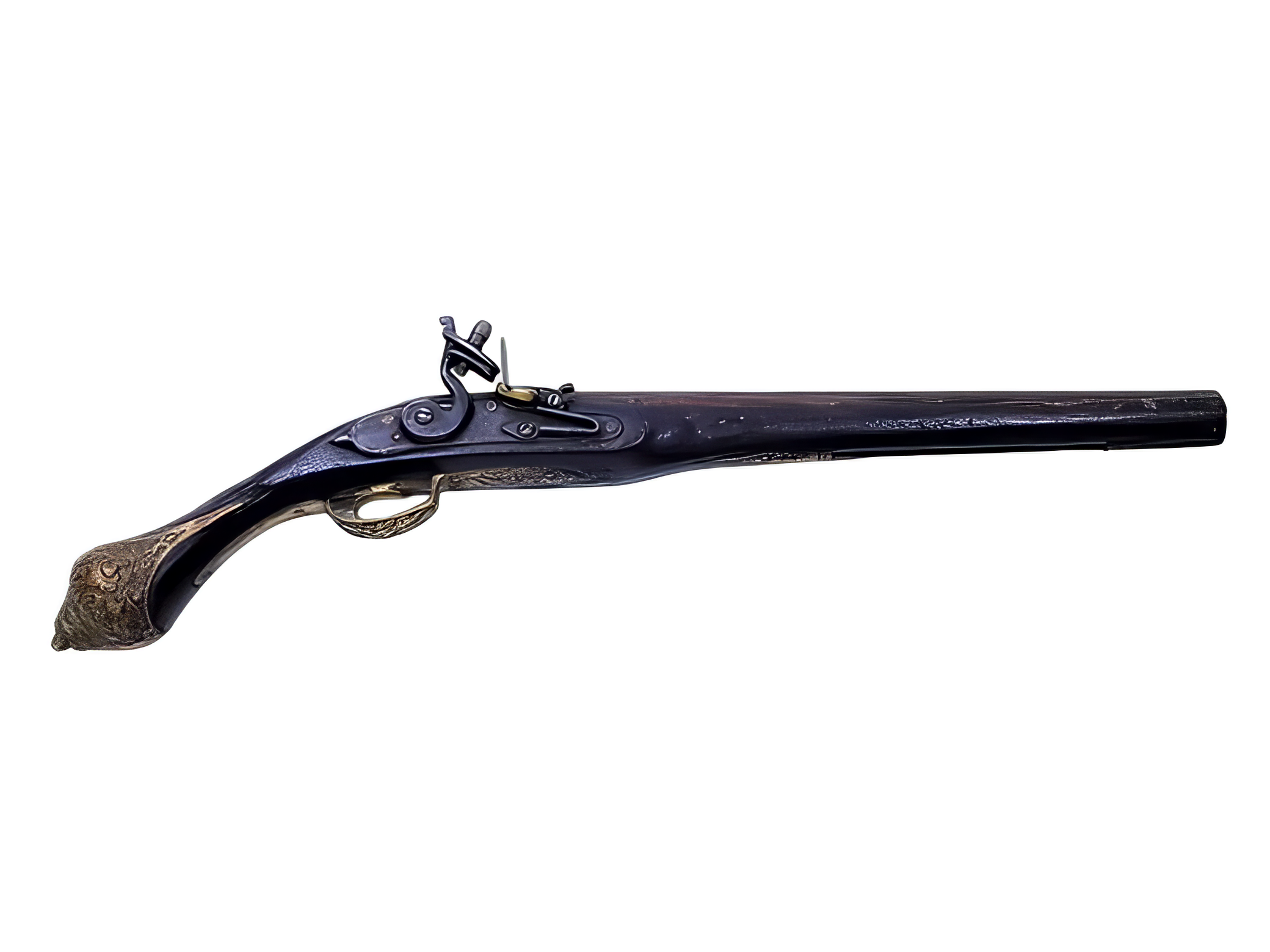 Piratenpistole echt - 51cm / ca. 1720