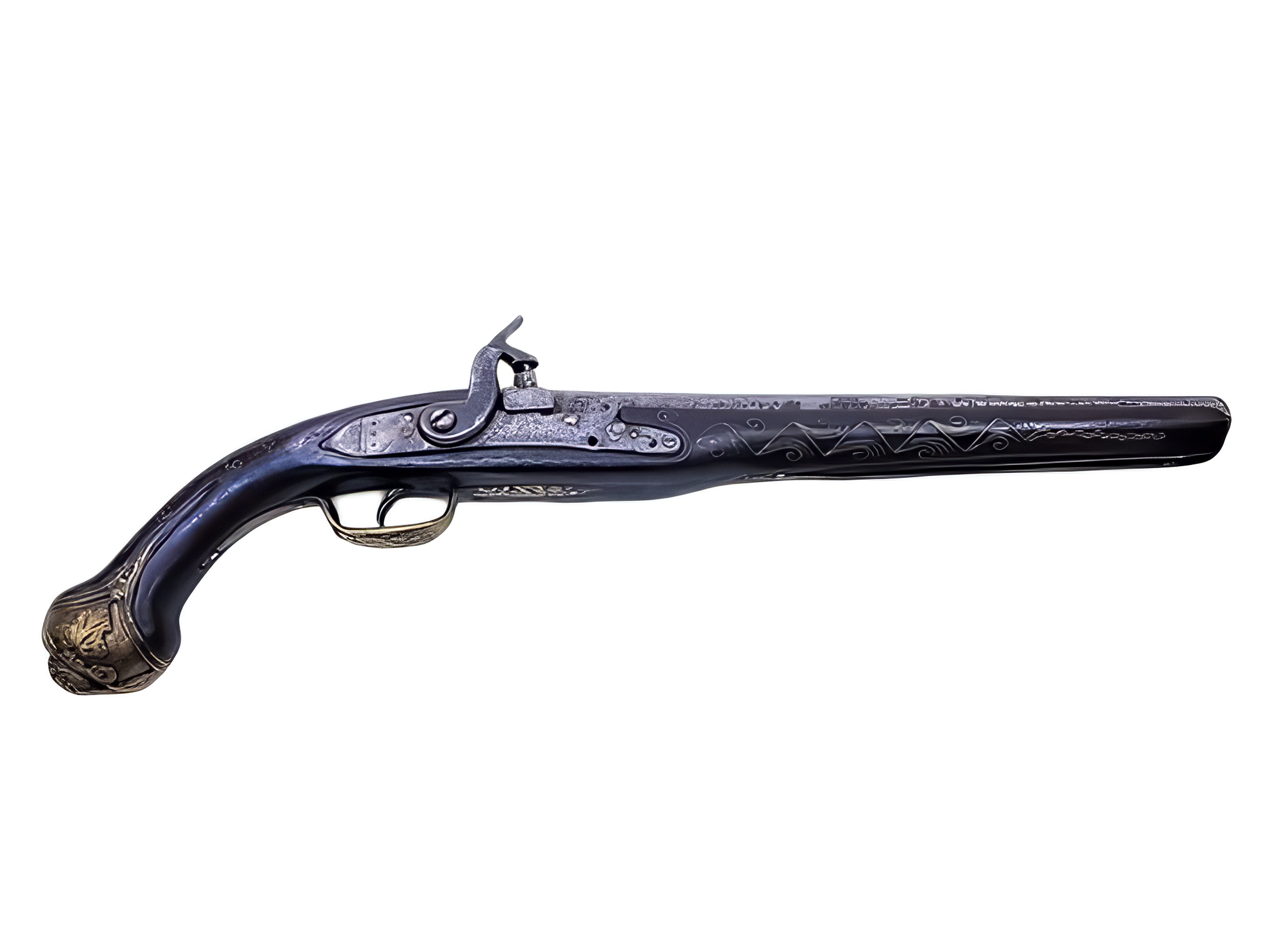 Piratenpistole echt - 48cm / ca. 1750