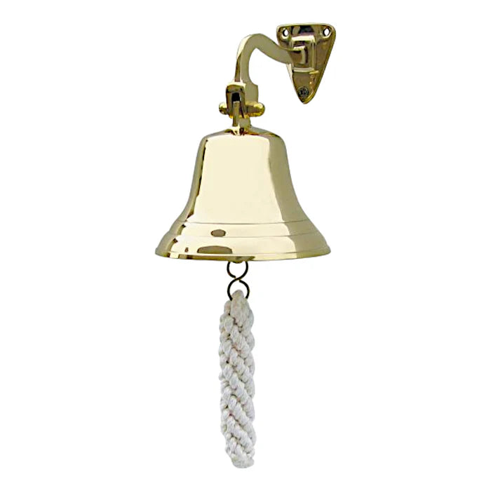 Campainha de navio em latão Ø 10cm / Luz