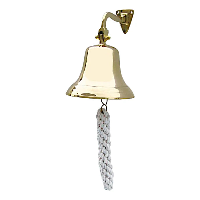Campainha de navio em latão Ø 10cm / Luz