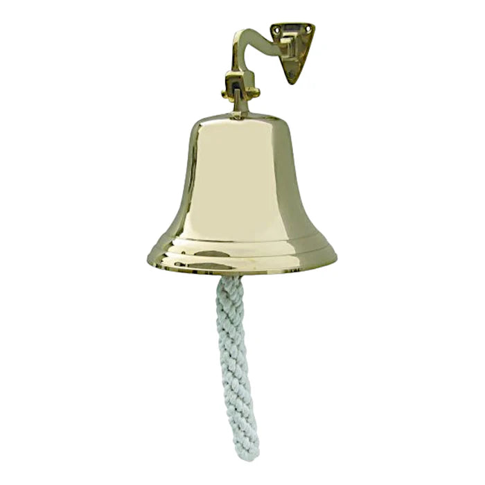 Campainha de navio em latão Ø 10cm / Luz