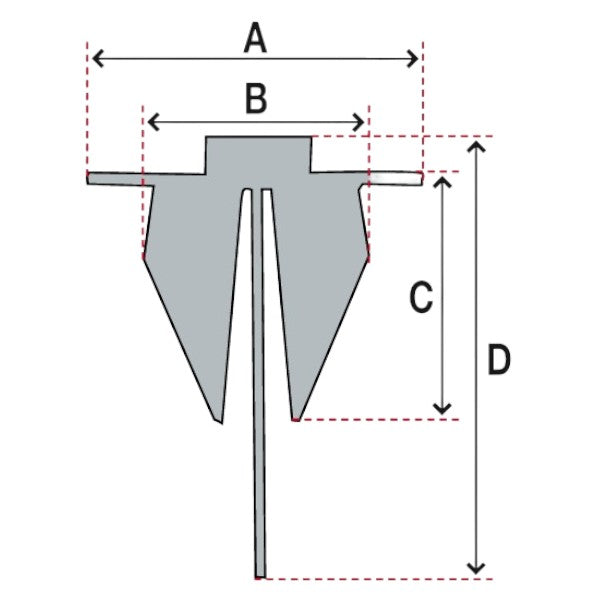 Danforth Anker / 4kg - 10kg / für Boote von 800kg bis 3000kg - SMA NAUTIC PRODUCTS