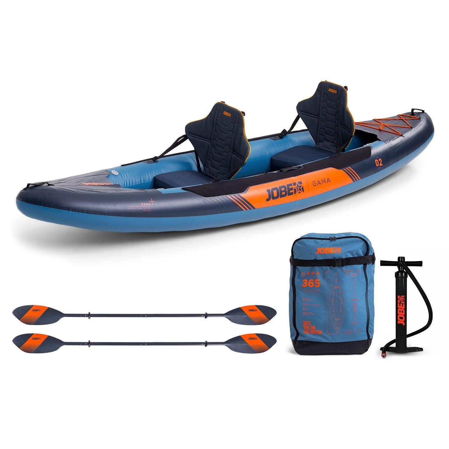 Jobe GAMA aufblasbares KAYAK - SMA NAUTIC PRODUCTS