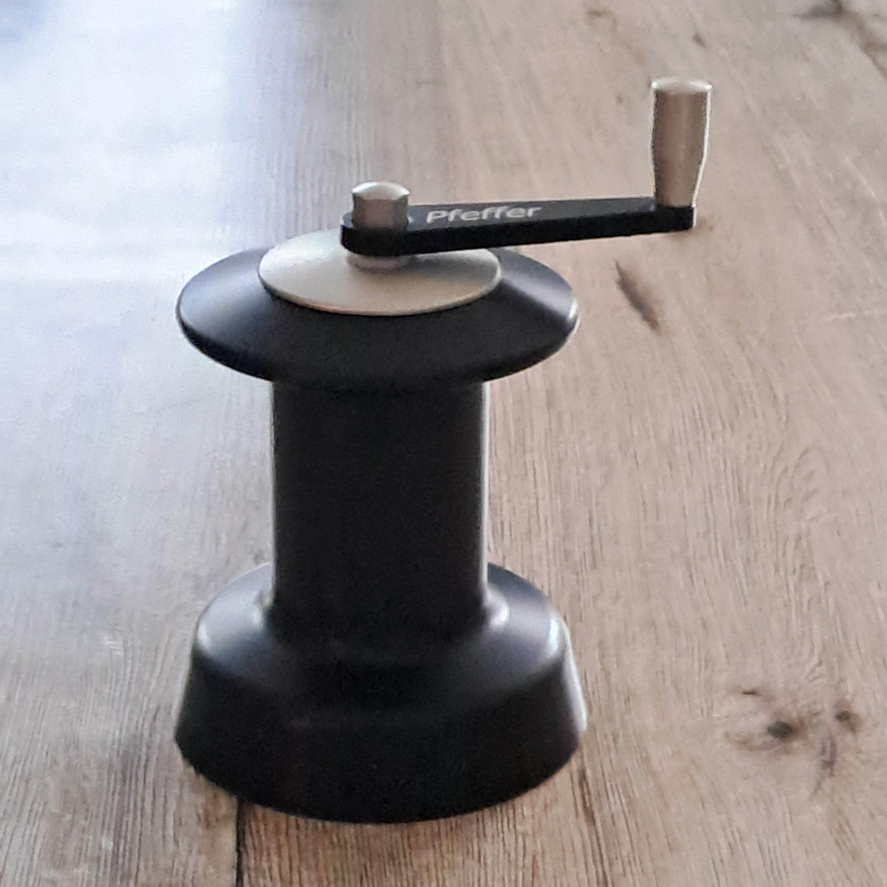 Pfeffermühle Winsch 14,5cm / Aluminium - eloxiert, SMA NAUTIC PRODUCTS