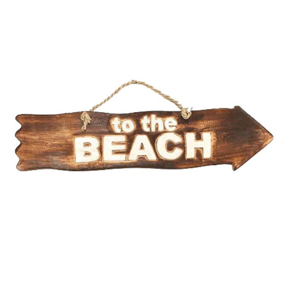 Pfeil aus Holz, to the Beach / 48cm - SMA NAUTIC PRODUCTS